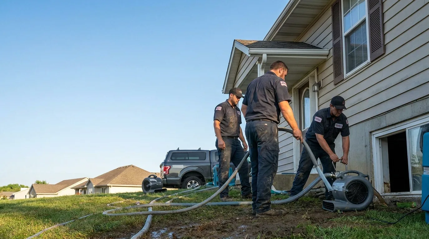 Water Removal in Deridder, LA near me